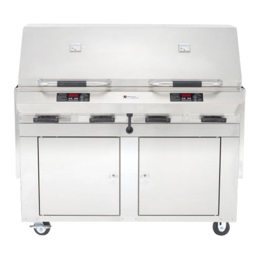 ElectriChef Diamond 48-Inch Professional Outdoor Electric Grill - Dual Control Closed-Base