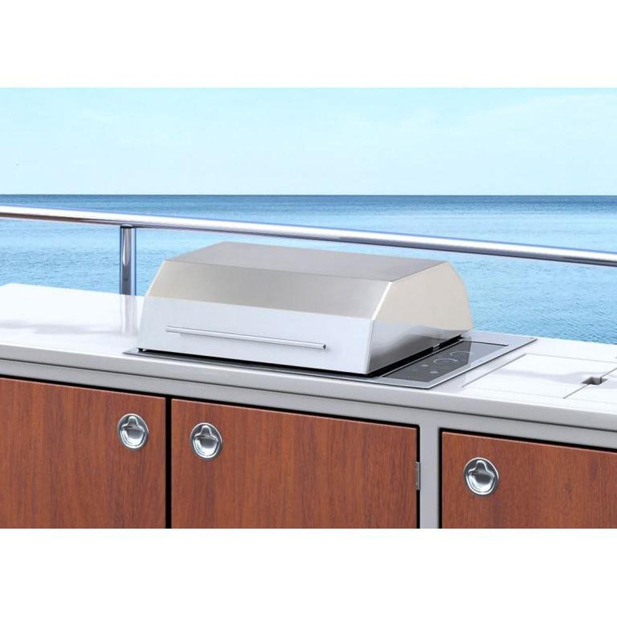 Kenyon Texan 30-Inch Built-In Electric Grill - 240V Dual-Burner with IntelliKEN Touch Control