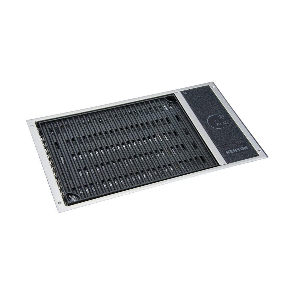 Kenyon Frontier 21-Inch Built-In Electric Grill - 120V Single Burner with GFCI Cord