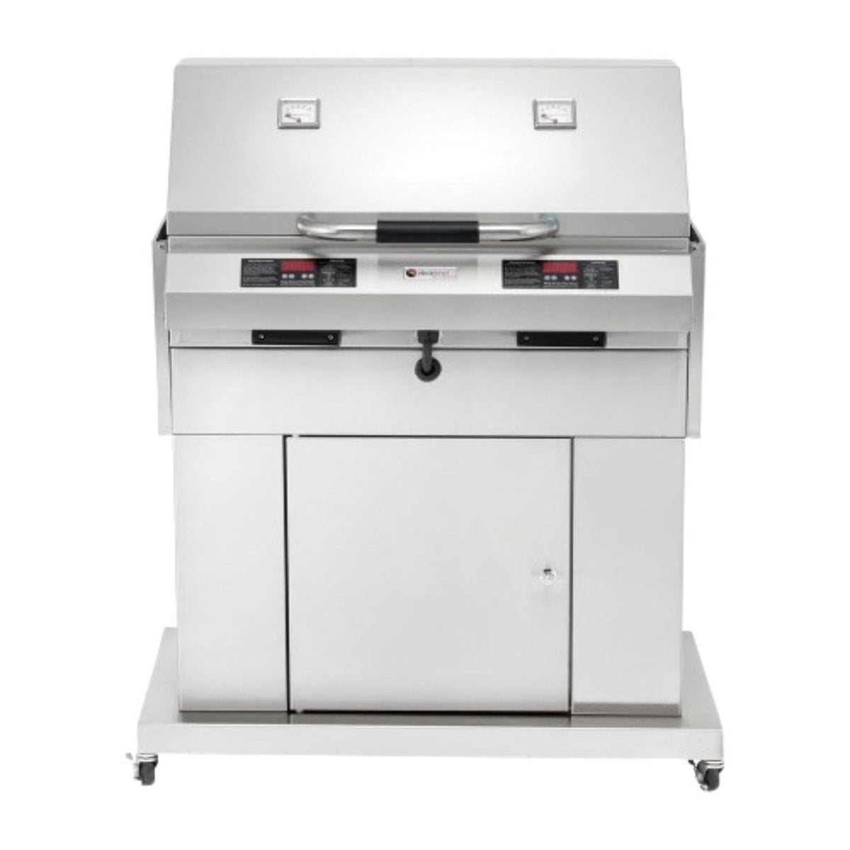 ElectriChef Ruby 32-Inch Dual-Zone Electric Grill with Closed-Base Cabinet