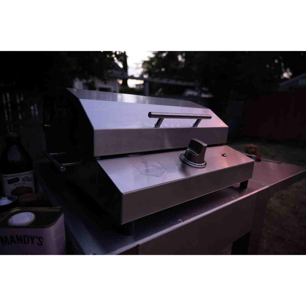 Kenyon G2 27-Inch 120V Portable Electric Grill with Integrated Stand