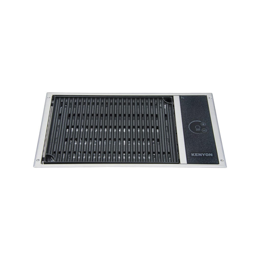 Kenyon Frontier 21-Inch Built-In Electric Grill - 120V Single Burner with GFCI Cord