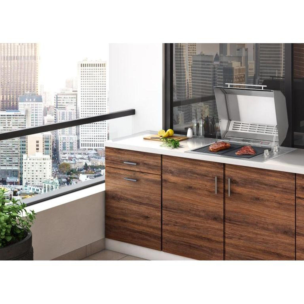 Kenyon Texan 30-Inch Built-In Electric Grill - 240V Dual-Burner with Precision Knob Control