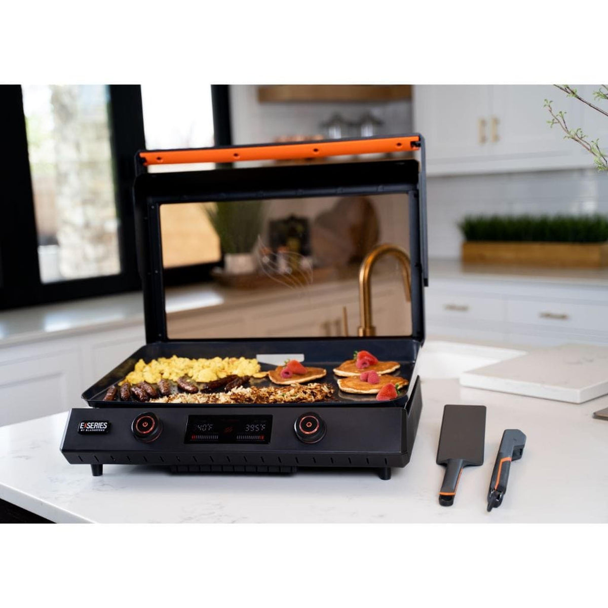 Blackstone 22-Inch E-Series Tabletop Electric Griddle - Portable Indoor Cooking