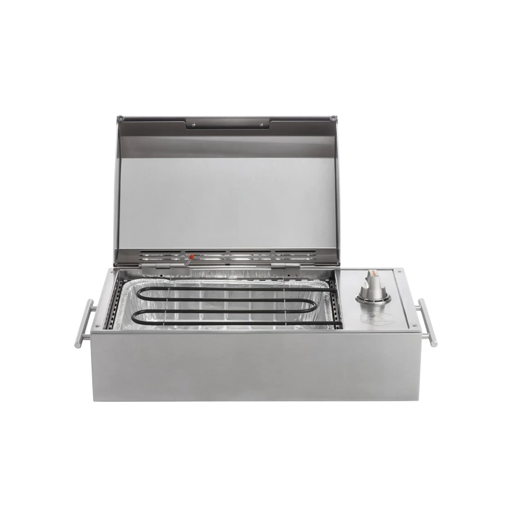 Kenyon City 21-Inch Portable Electric Grill - 120V Single Burner Indoor/Outdoor Cooktop