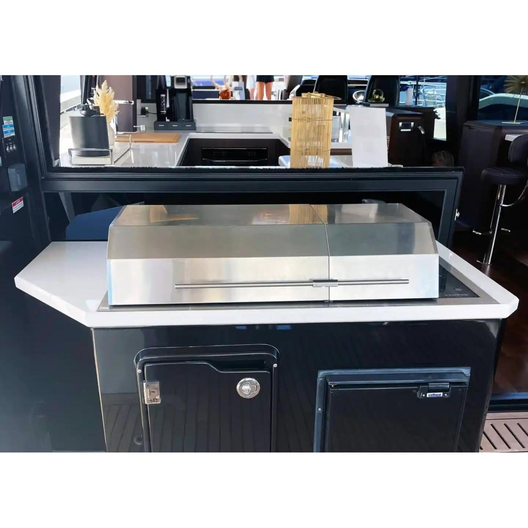 Kenyon Big American 41-Inch 208V 3-Burner Built-In Electric Grill with IntelliKEN Touch Control