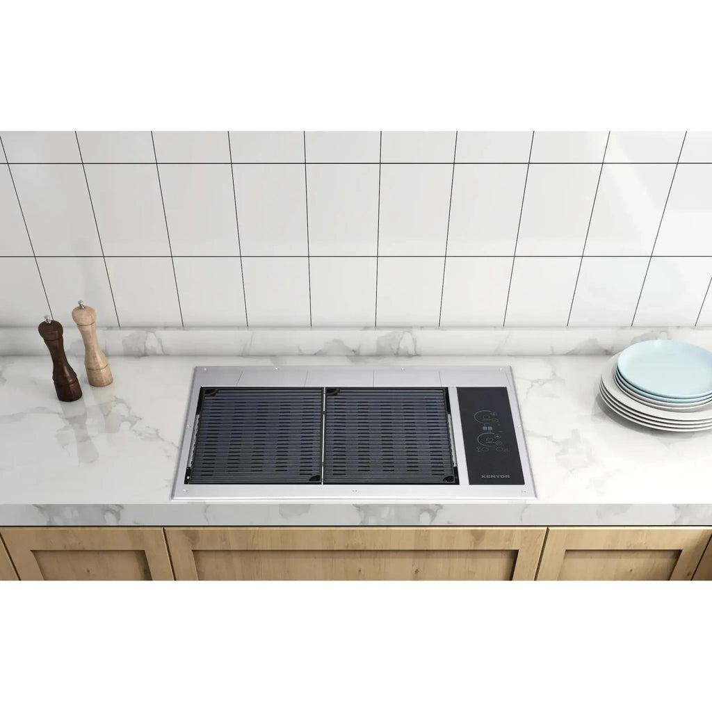 Kenyon Texan 30-Inch Built-In Electric Grill - 2-Burner, 208V, Touch Control