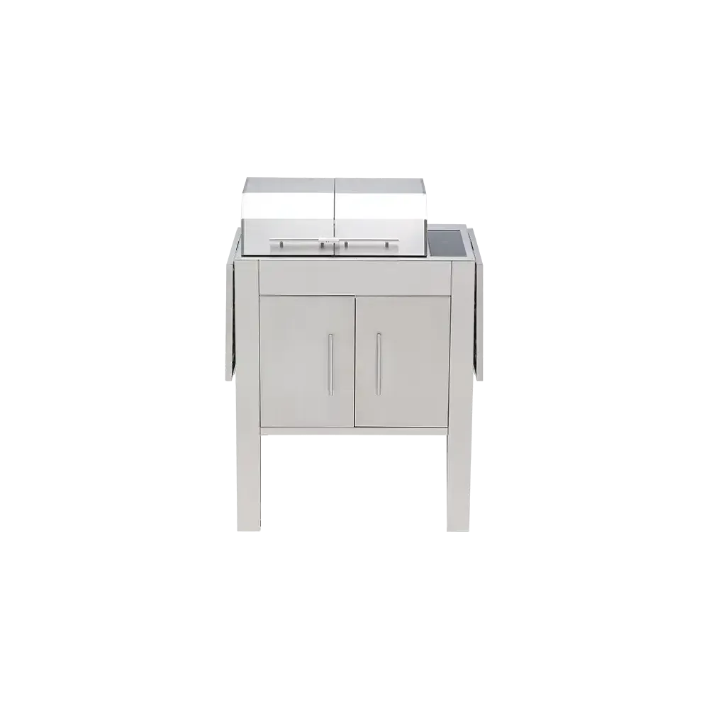 Kenyon Texan 240V Electric Grill with Stand - Dual-Zone Touch Control