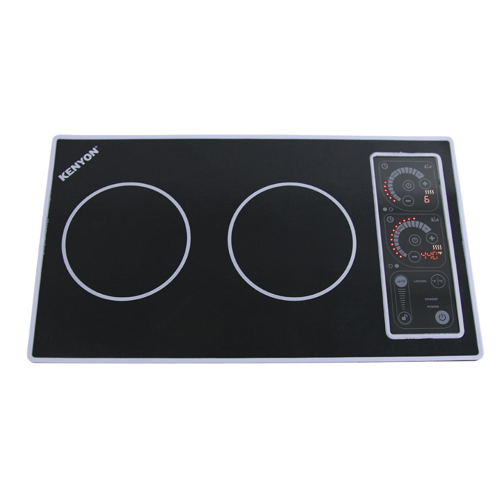 Kenyon SilKEN 2 21-Inch 2-Burner Induction Cooktop - 240V Portrait-Mount with IntelliKEN Touch