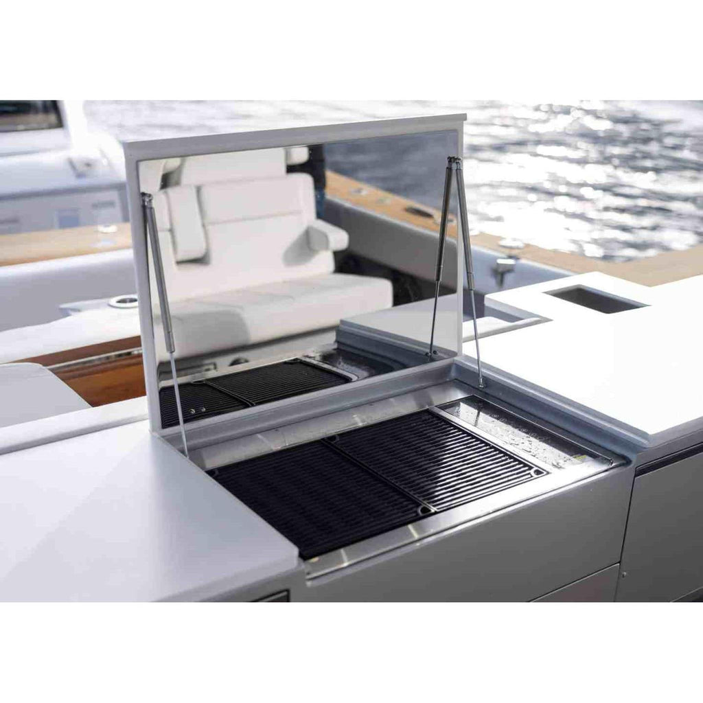 Kenyon Texan 30-Inch Built-In Electric Grill - 2-Burner, 208V, Touch Control