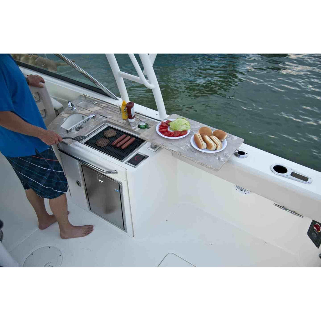 Kenyon Frontier 18-Inch Built-In 240V Electric Grill with Remote Control