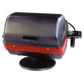 Americana 27-Inch Electric Tabletop Grill - Compact Black BBQ with 3-Position Heating Element
