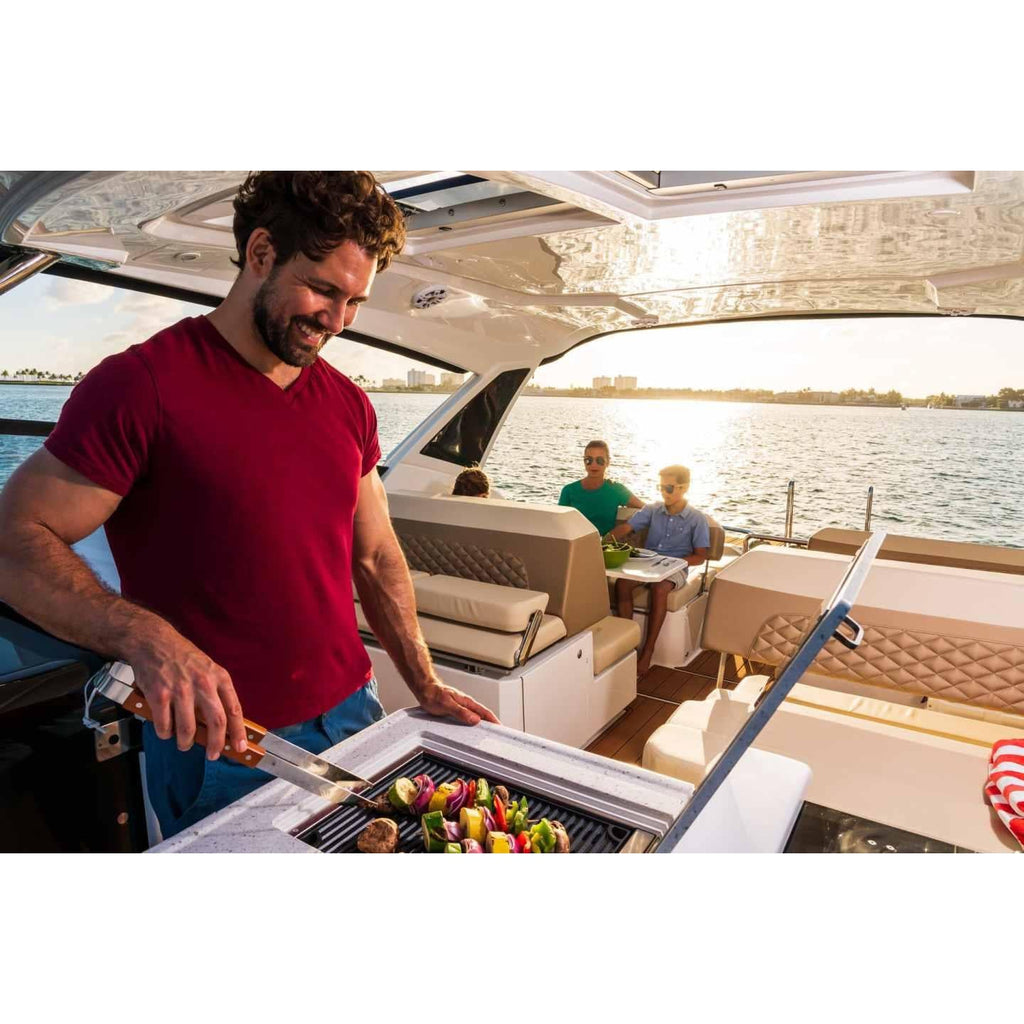 Kenyon Frontier 18-Inch Built-In 240V Electric Grill with Remote Control