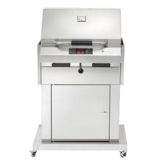 ElectriChef Ruby 32-Inch Premium Outdoor Electric Grill with Closed-Base Cabinet