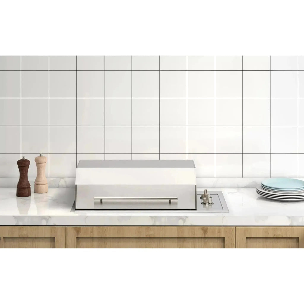 Kenyon Texan 30-Inch Built-In Electric Grill - 240V Dual-Burner with Precision Knob Control