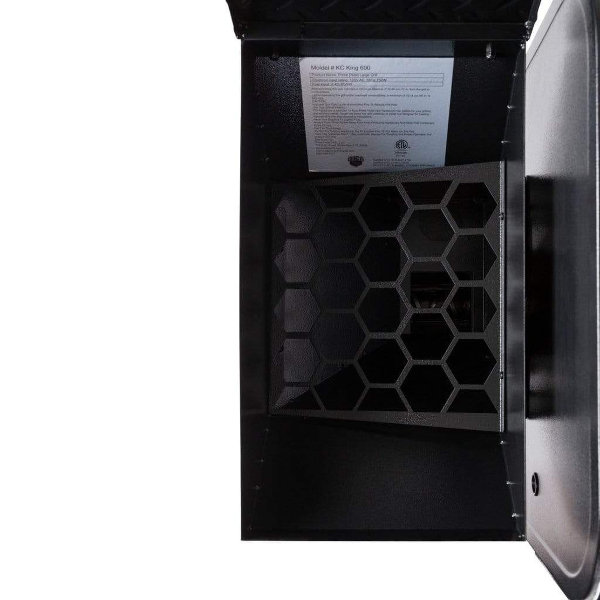 Fire Sense KC King 950 Wood Pellet Grill - Premium Electric Smoker & BBQ