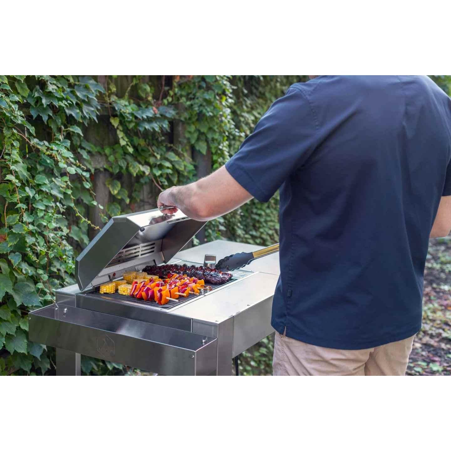 Kenyon City 40-Inch 120V Portable Electric Grill - Premium Freestanding Outdoor Cooking
