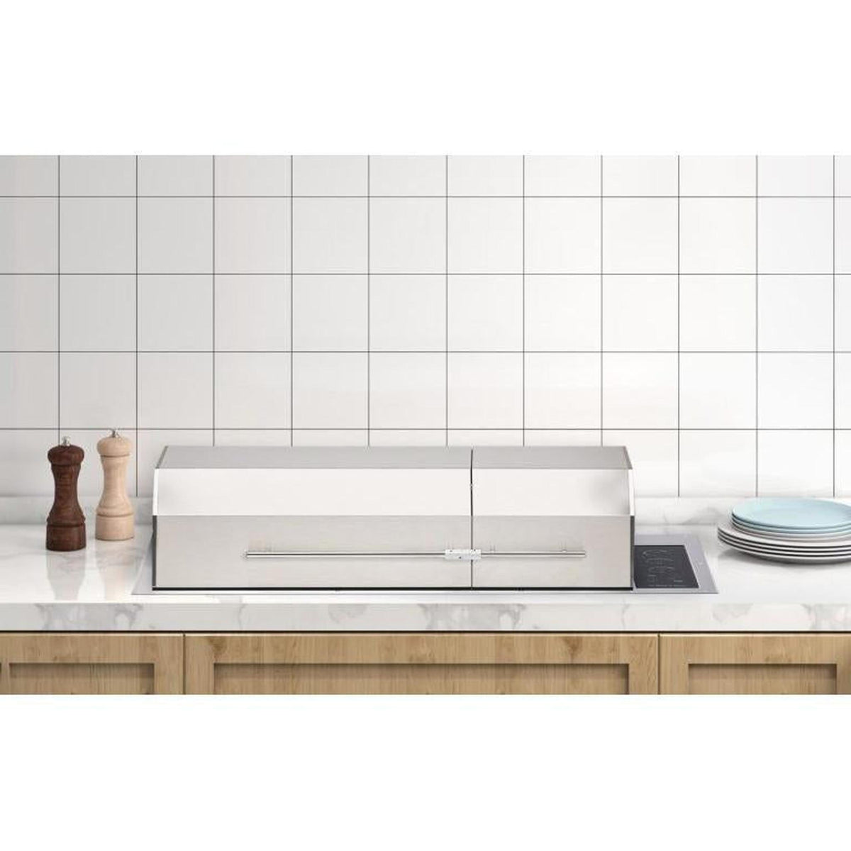 Kenyon Big American 41-Inch 208V 3-Burner Built-In Electric Grill with IntelliKEN Touch Control