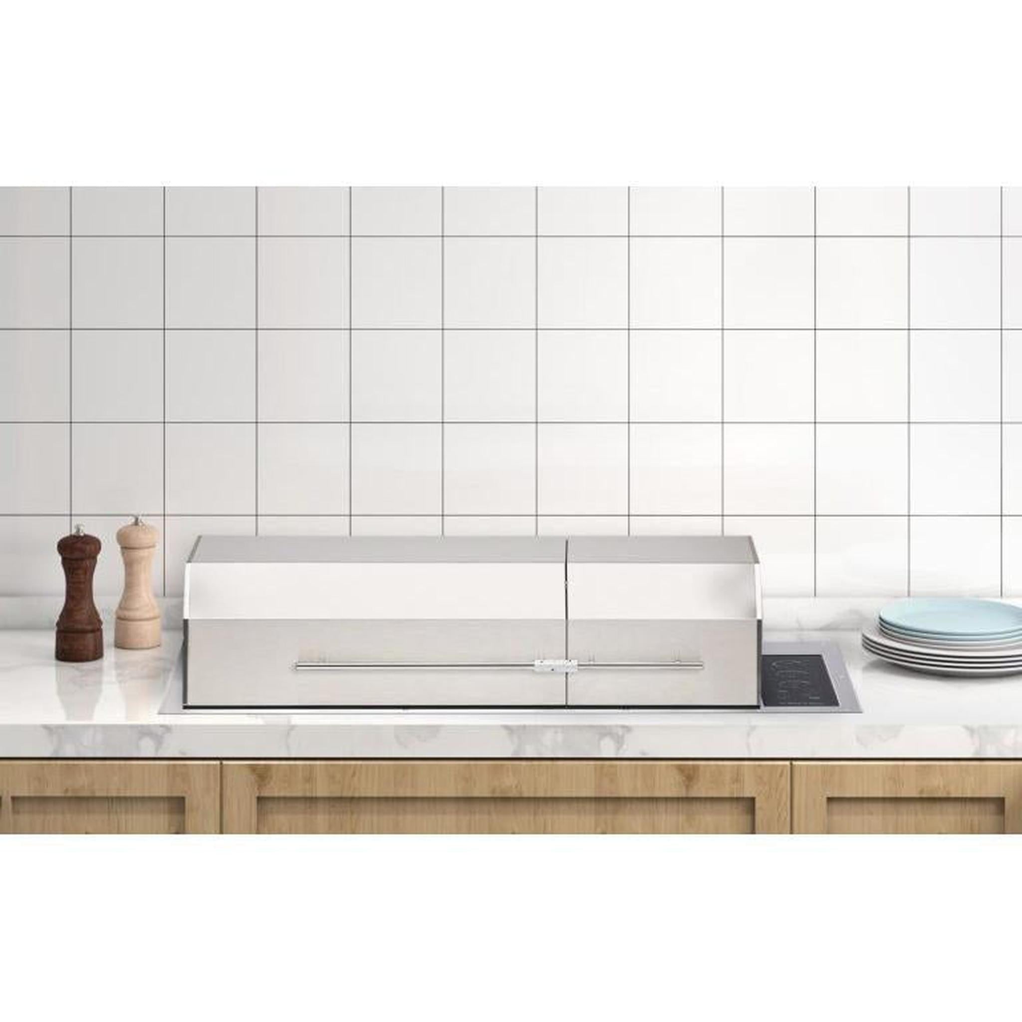 Kenyon Big American 41-Inch 240V 3-Burner Built-In Electric Grill with IntelliKEN Touch Control