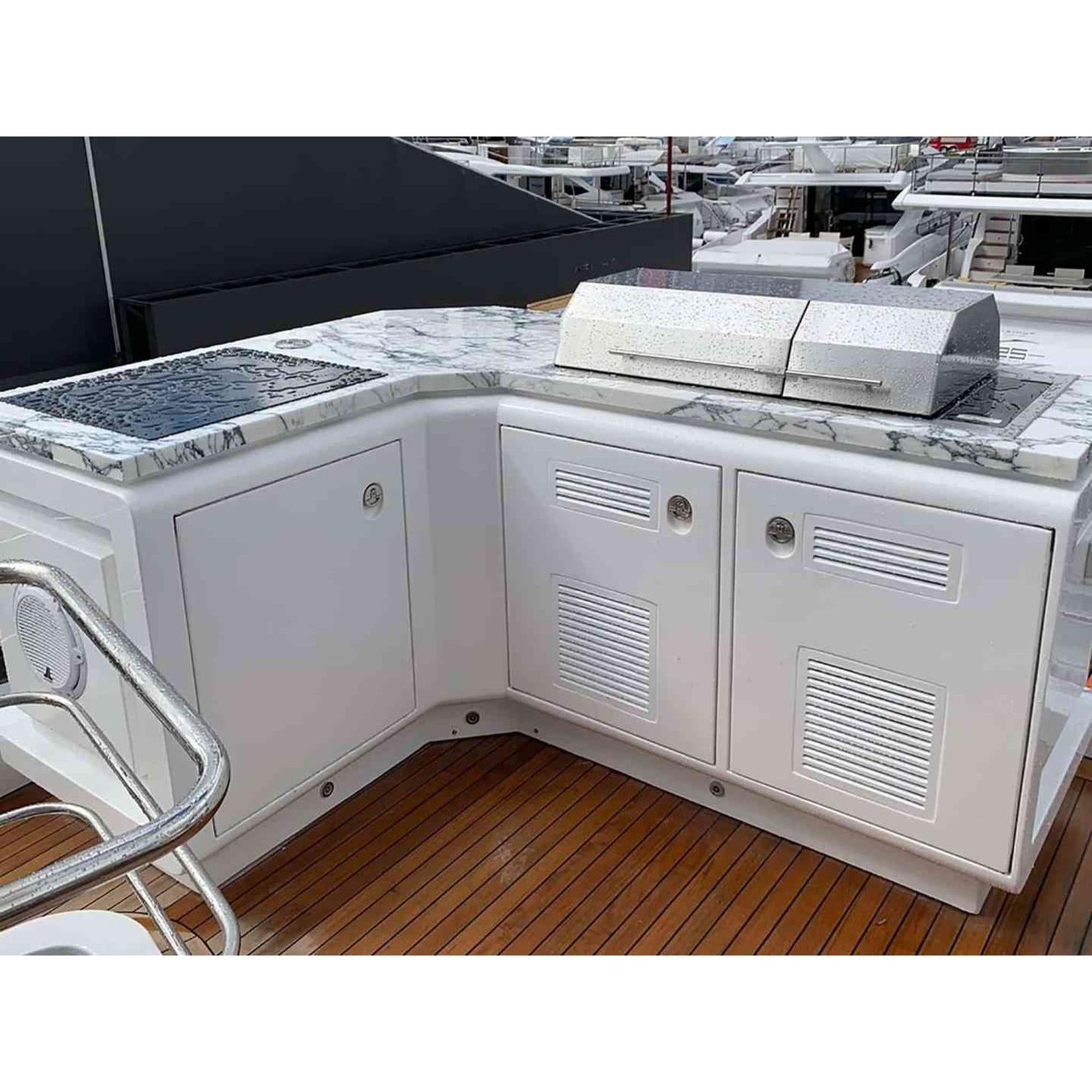 Kenyon Big American 41-Inch 240V 3-Burner Built-In Electric Grill with IntelliKEN Touch Control