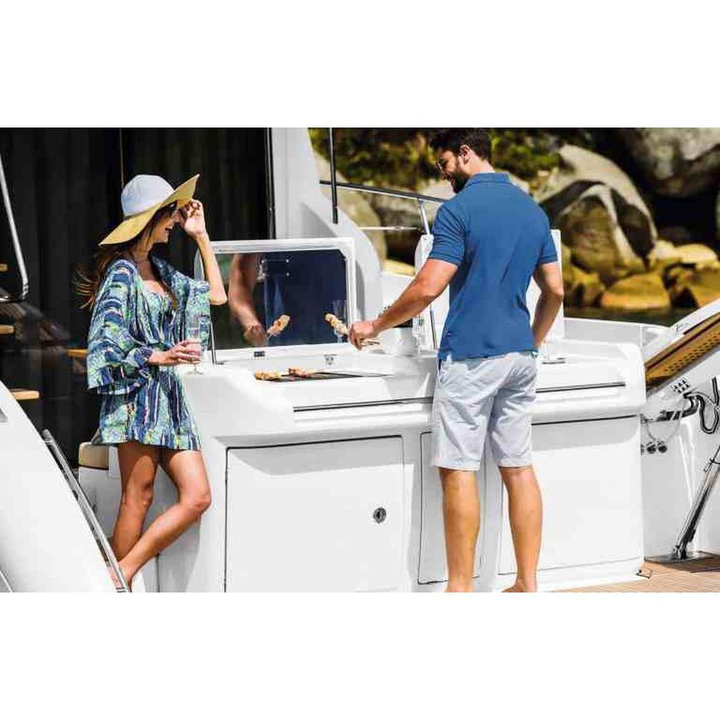 Kenyon Frontier 21-Inch Built-In Electric Grill - 120V Single Burner with IntelliKEN Touch Control