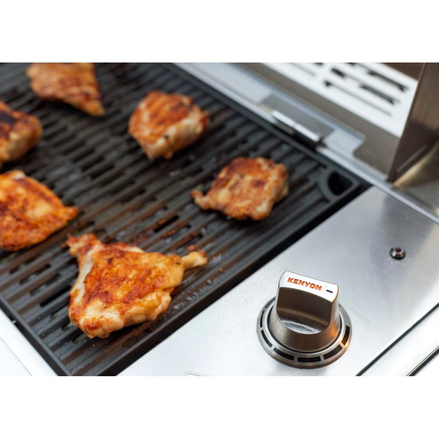 Kenyon City 40-Inch 120V Portable Electric Grill - Premium Freestanding Outdoor Cooking