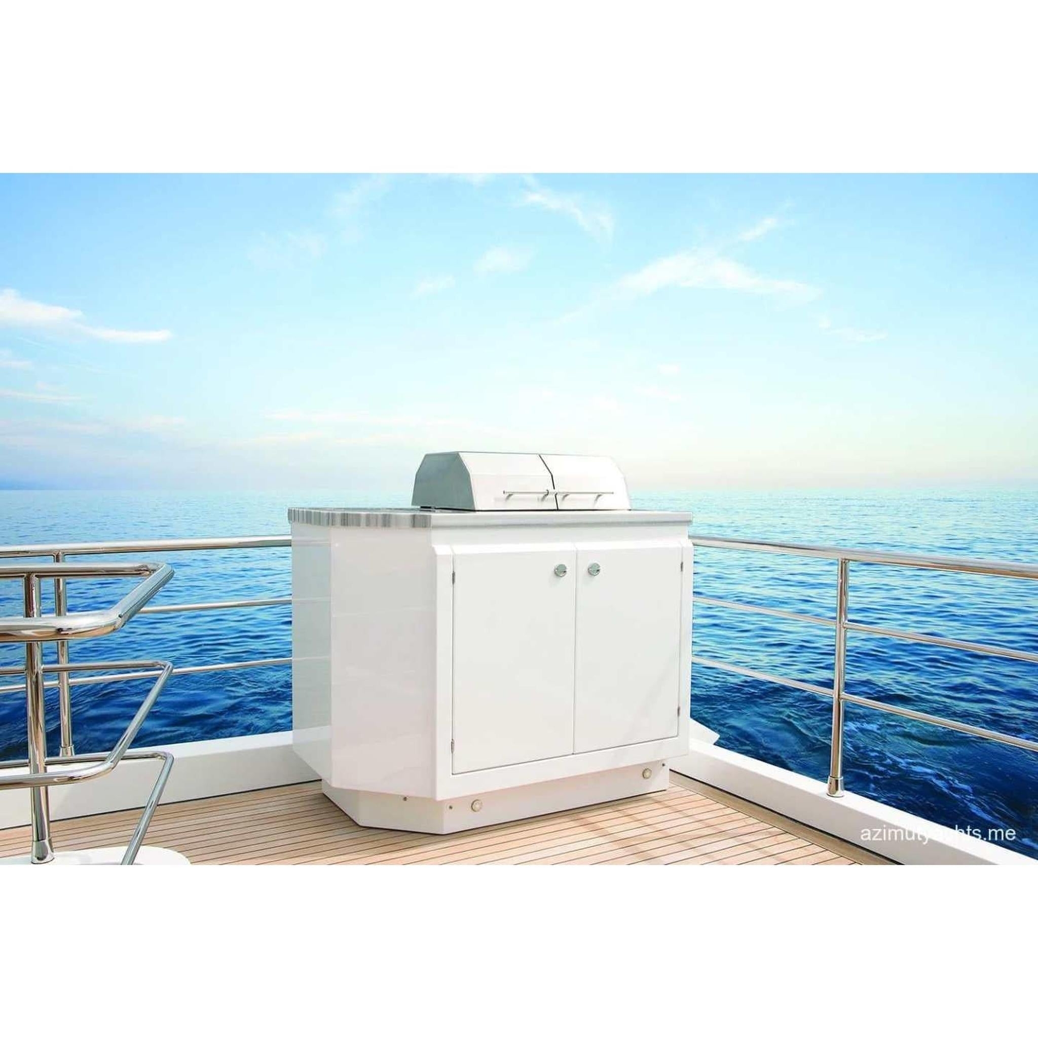 Kenyon Texan 30-Inch Built-In Electric Grill - 240V Split-Lid with Precision Touch Controls