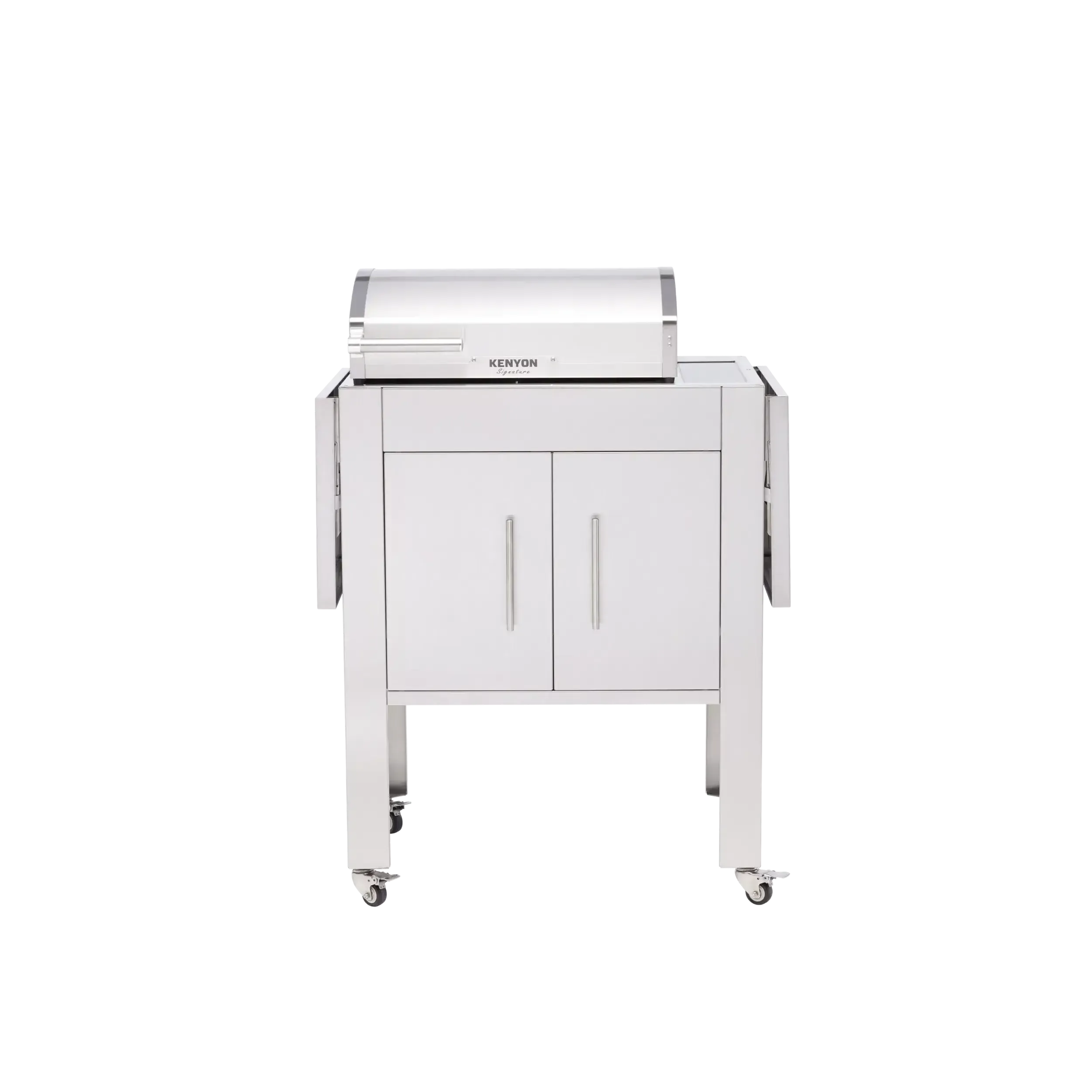 Kenyon Signature 60-Inch 2-Burner Electric Grill - 240V Freestanding with IntelliKEN Touch Control & Carbon Fiber Lid