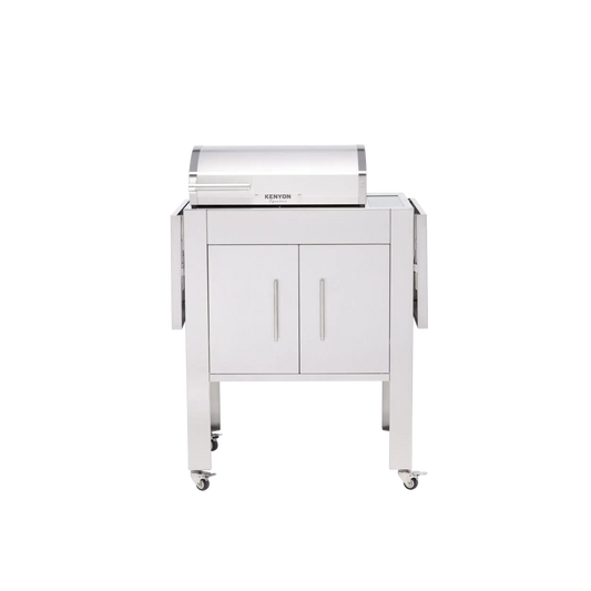 Kenyon Signature 60-Inch 2-Burner Electric Grill - 240V Freestanding with IntelliKEN Touch Control & Carbon Fiber Lid