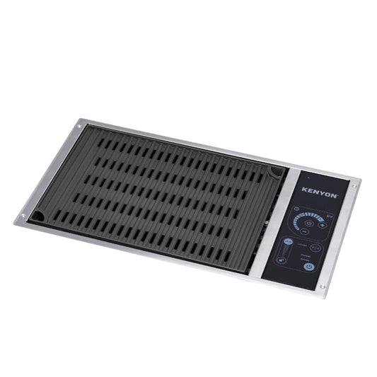 Kenyon Frontier 21-Inch Built-In Electric Grill - 120V Single Burner with IntelliKEN Touch Control
