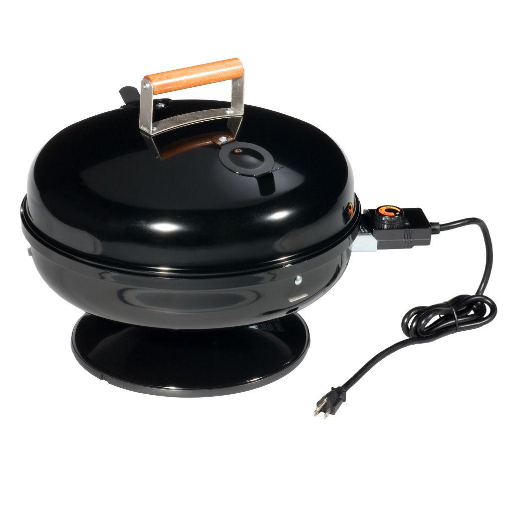 Americana 21-Inch Lock 'N Go Portable Electric Grill - Black