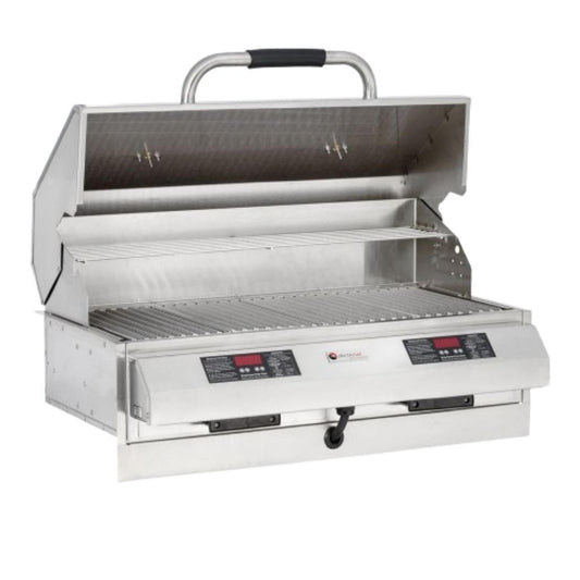 ElectriChef Ruby 32-Inch Built-In Dual-Zone Electric Outdoor Grill