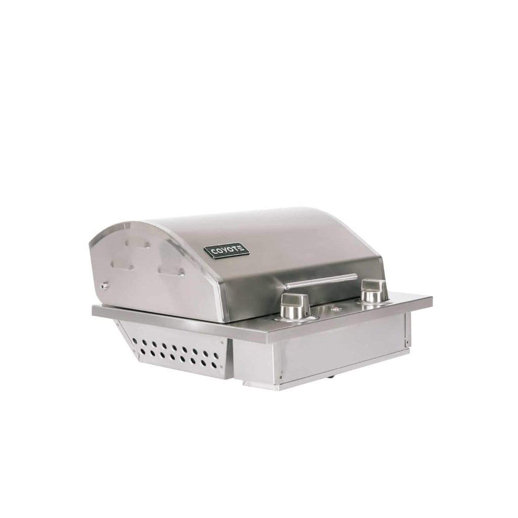 Coyote 18-Inch Portable Electric Grill - 1300-Watt High-Performance Outdoor Cooking view 2