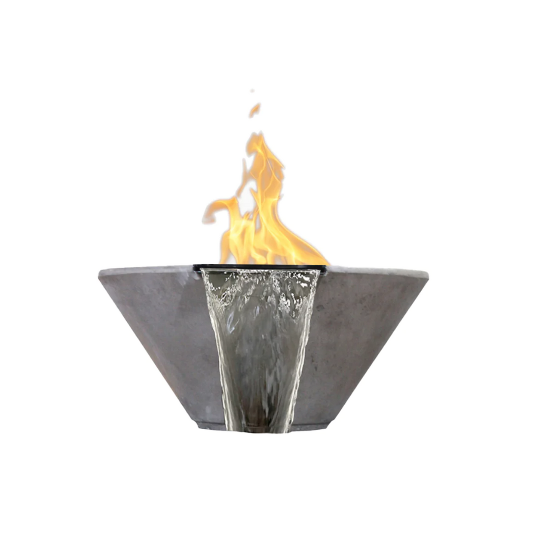 Prism Hardscapes Verona Concrete Fire & Water Bowl 32"