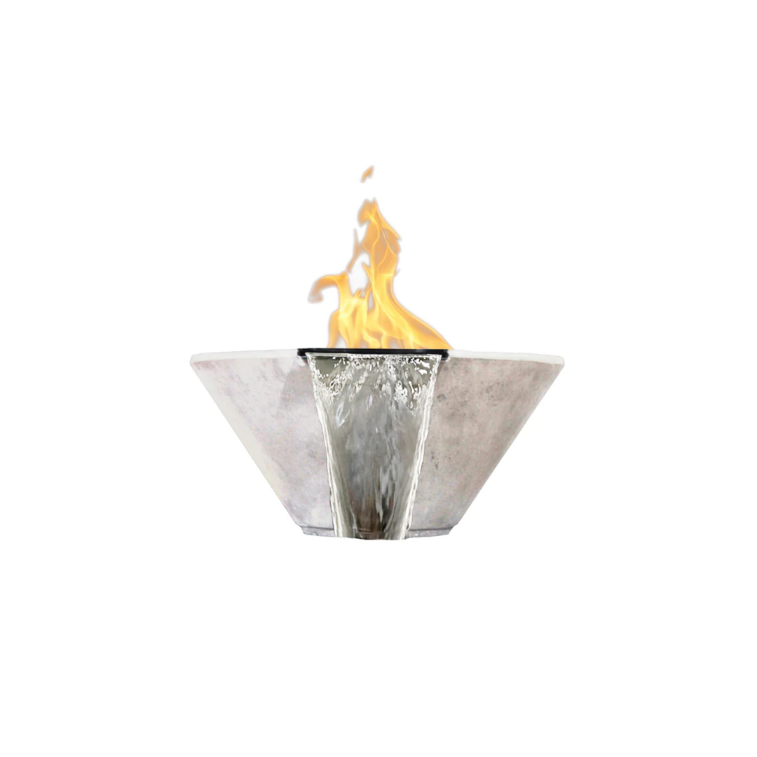 Prism Hardscapes Verona Concrete Fire & Water Bowl 32"