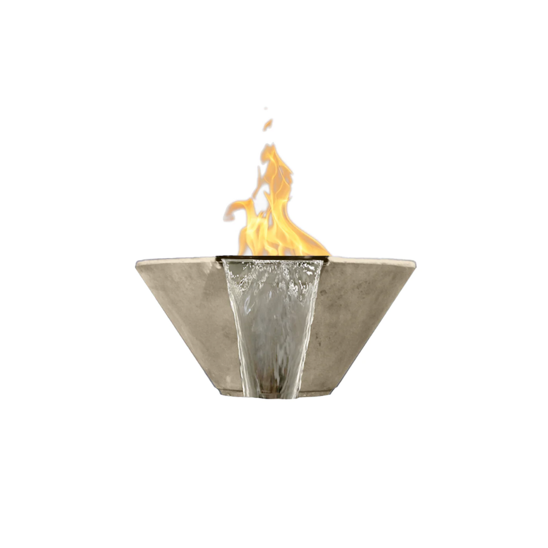 Prism Hardscapes Verona Concrete Fire & Water Bowl 32"