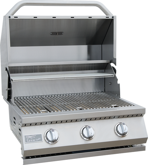 KoKoMo Grills 26" 3 Burner Built In BBQ Gas Grill