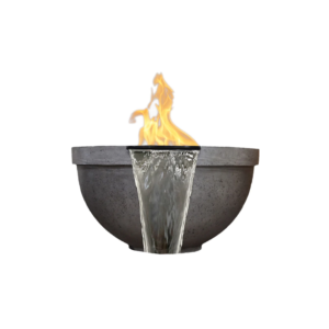Prism Hardscapes Sorrento 33" Concrete Fire & Water Bowl
