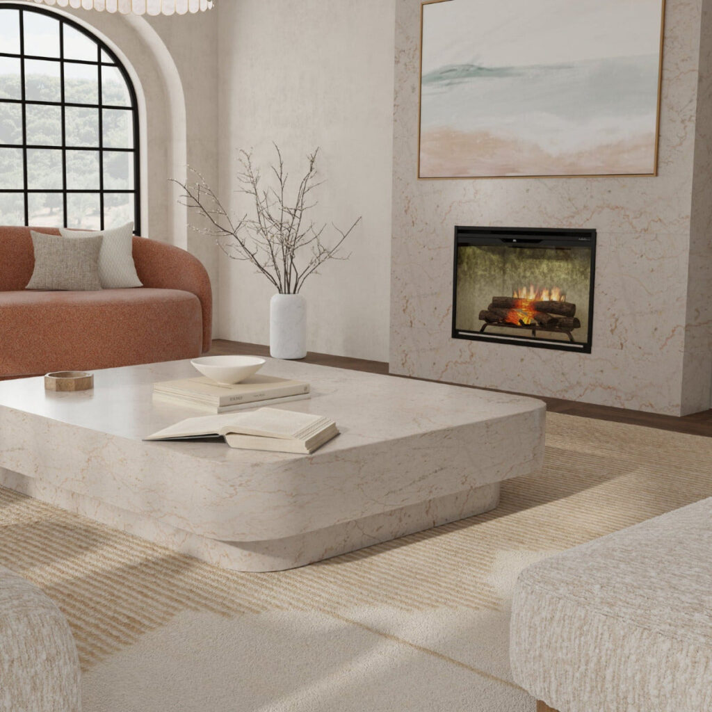 Dimplex Revillusion 30-Inch Built-In Electric Fireplace - Weathered Concrete (Model 500005131)