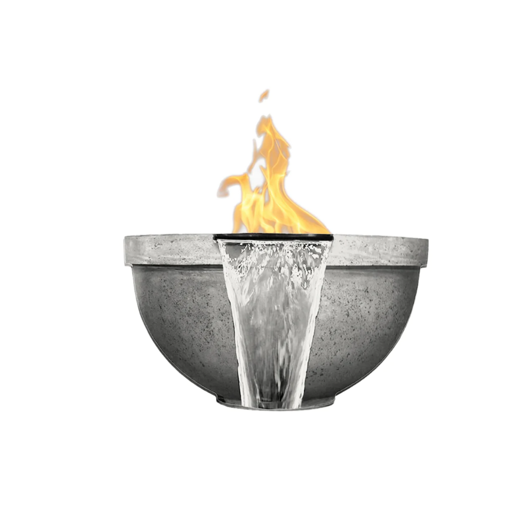 Prism Hardscapes Sorrento 33" Concrete Fire & Water Bowl