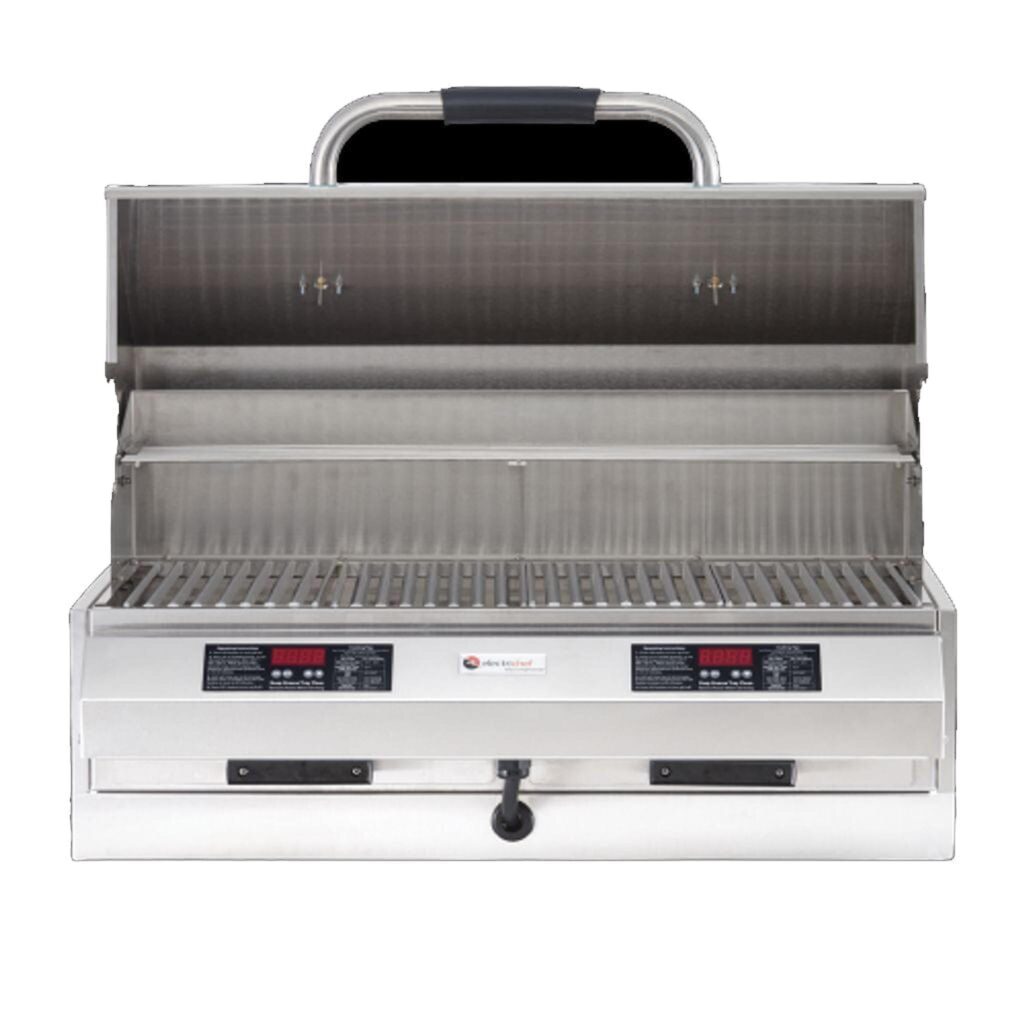 ElectriChef Ruby 32-Inch Marine-Grade Built-In Dual Control Electric Grill