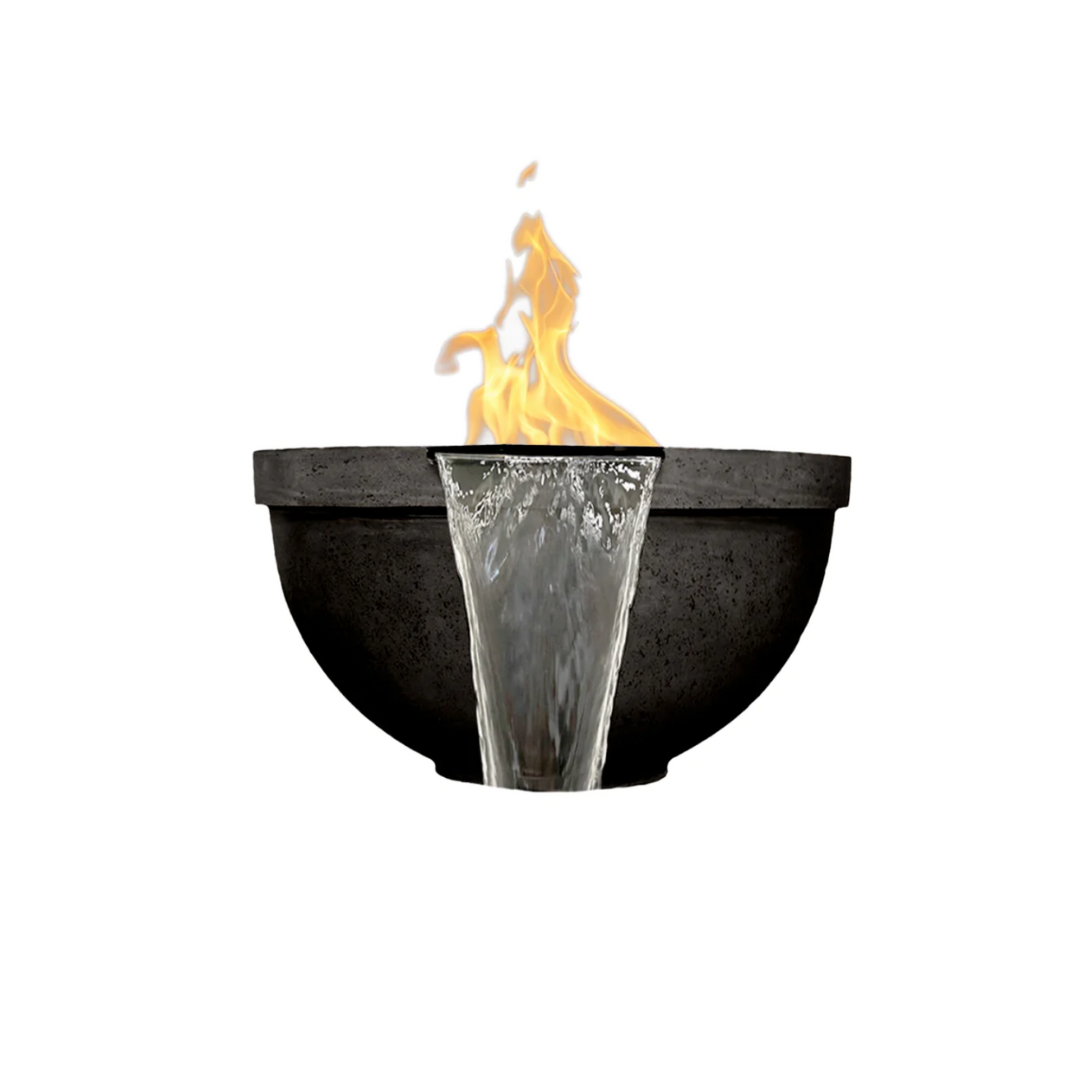 Prism Hardscapes Sorrento 33" Concrete Fire & Water Bowl