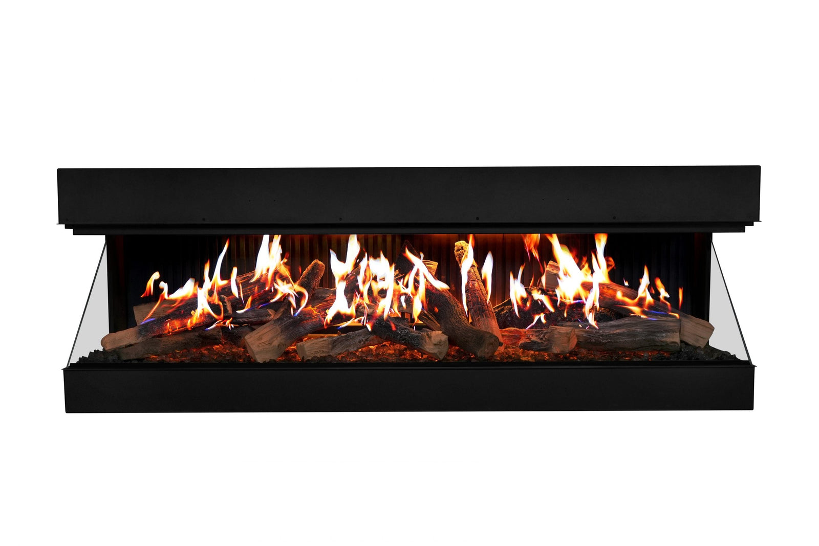 Amantii Signature MultiView Holo 75" 3-Sided Smart Holographic Electric Fireplace (Model MULTIVIEW-HOLO-75-SIG)