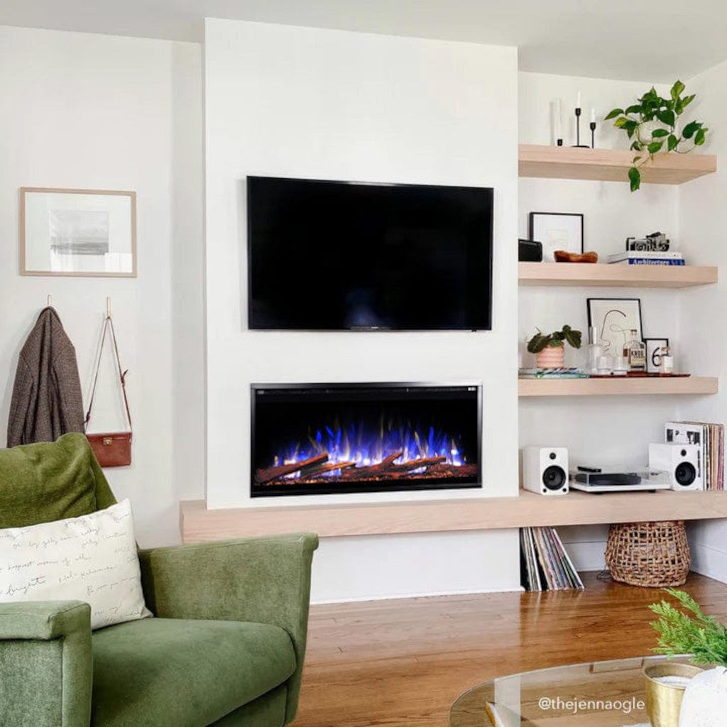 Touchstone Sideline Elite Pro 42" Black Smart Electric Fireplace (Model 80061)