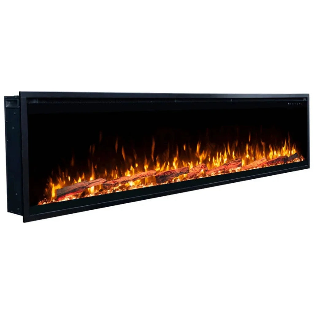 Touchstone Sideline Elite Pro 84-inch Black Smart Electric Fireplace (Model 80062)