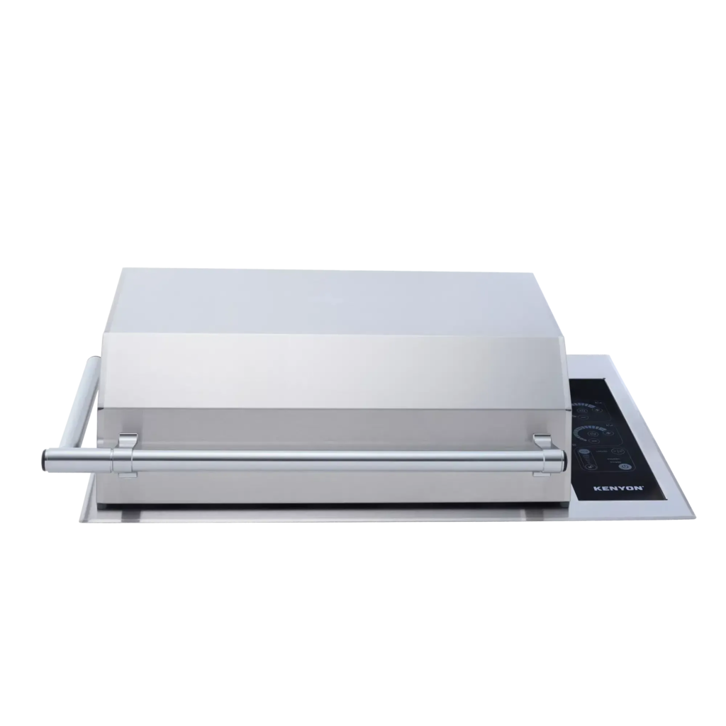 Kenyon Texan 30-Inch Built-In Electric Grill - 208V Dual-Burner with Touch Control & ADA Handle