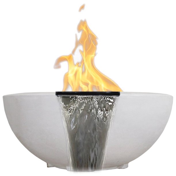 Prism Hardscapes Moderno 2 Concrete Fire & Water Bowl 29"