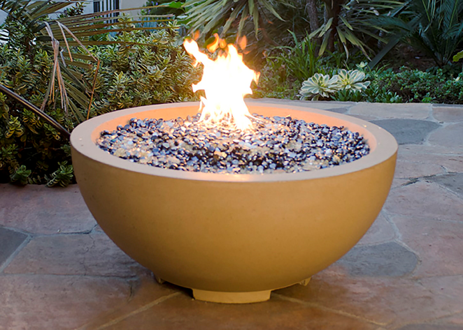 American Fyre Designs 32" Concrete Fire Bowl