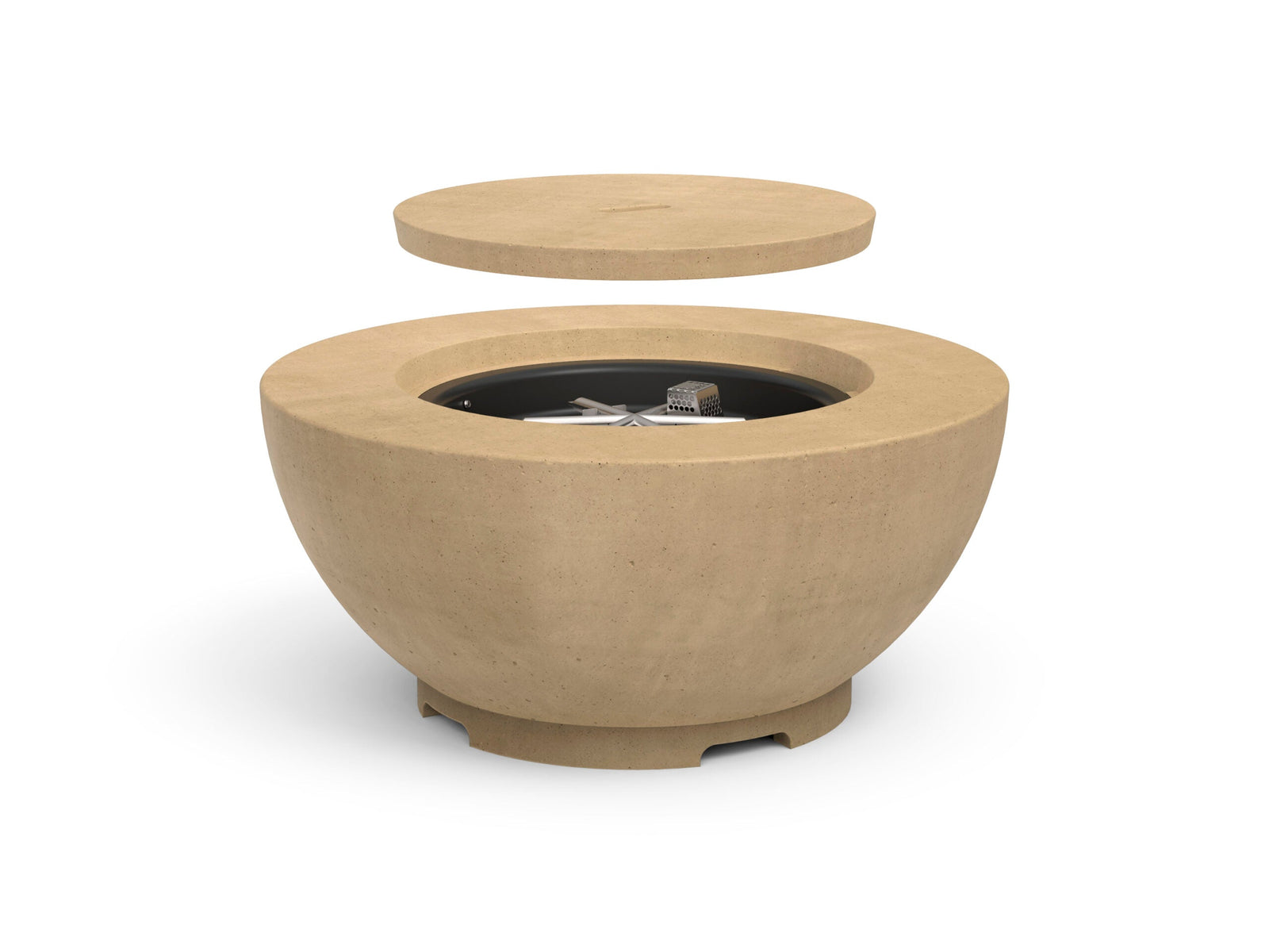American Fyre Designs 36" Chat Concrete Fire Bowl (Model 736-XX-11-M2xC)