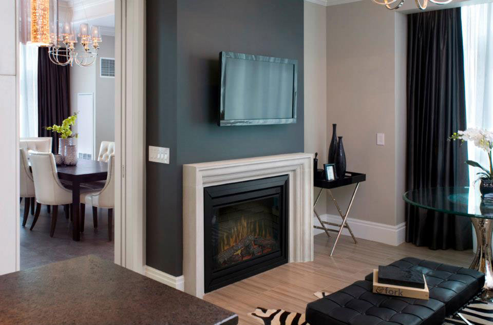 Dimplex 33" Deluxe Built-In Electric Fireplace (Model BF33DXP)